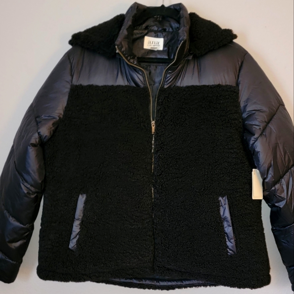 A.n.a. Sherpa Puffer Jacket